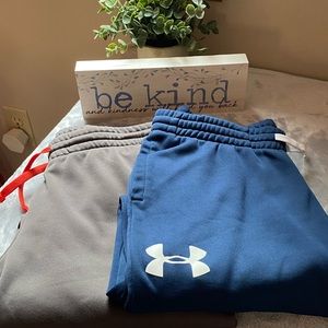 ***SOLD***2 Pair of youth Under Armour pants